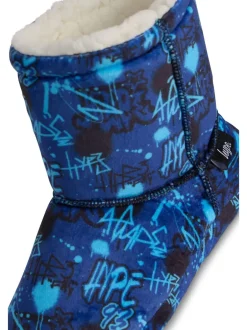 Hype . Chaussons Arcenza bleus Hot