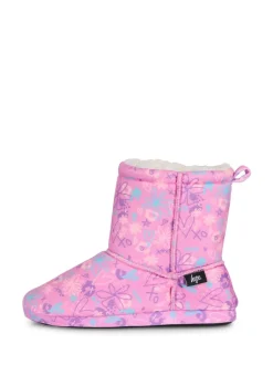 Hype . Chaussons Esparo roses Discount