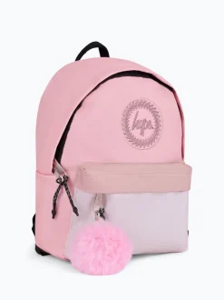 Hype . Court sac à dos emblématique unisexe rose Color-block Discount