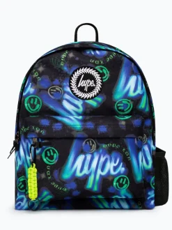 Hype . Sac à dos Bleu Electric Smile Iconic pour garçons Clearance