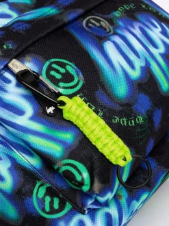 Hype . Sac à dos Bleu Electric Smile Iconic pour garçons Clearance