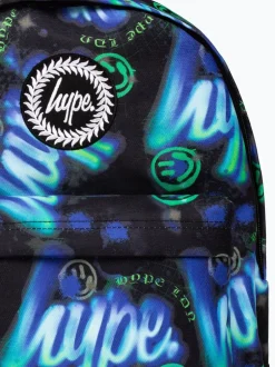 Hype . Sac à dos Bleu Electric Smile Iconic pour garçons Clearance