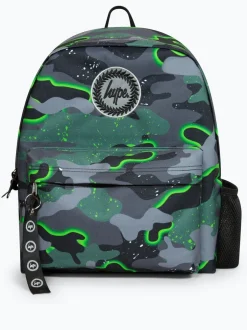 Hype . Sac à dos camouflage glow garçon vert emblématique Outlet