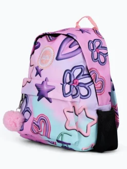 Hype sac à dos unisexe multicolore pastel avec poitrine jouet Hot