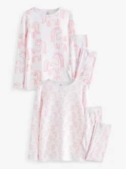 Next Impression de licorne rose - Pyjama Kind to Skin 2 Lot (9mths-12yrs) Best