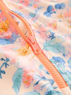 Next - Maillot de bain Sunsafe (3mths-10yrs) Impression florale rose New