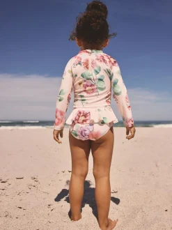 Next Impression florale rose - Ensemble de natation Sunsafe (3mths-7yrs) Sale