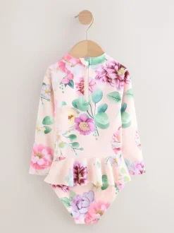 Next Impression florale rose - Ensemble de natation Sunsafe (3mths-7yrs) Sale
