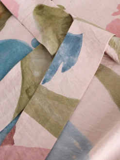 Next Impression florale rose - Robe longue caftan à col en V 3/4 Online