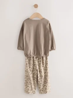 Next Imprimé à slogan écru/rose - Lot de 3 pyjamas Amples (9mois à10ans) Best