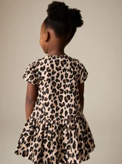 Next Imprimé animal - Robe en coton à manches courtes (3mois8ans) Outlet