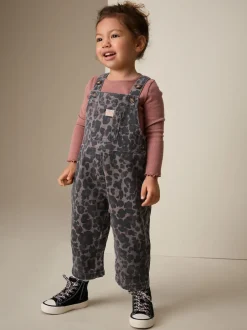 Next Imprimé animal - Salopette en denim (3mths-7yrs) Clearance