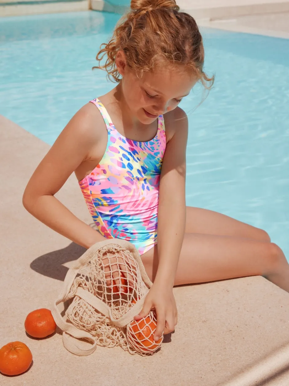 Next - Maillot de bain à double bretelle (3-16yrs) Imprimé animal coloré Discount