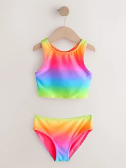 Next Imprimé arc-en-ciel dégradé - Bikini (3-16ans) Outlet