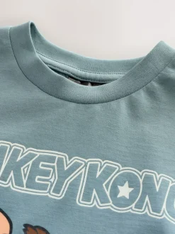 Next Imprimé Bleu Donkey Kong - T-shirt Mario Gaming (3-16ans) Clearance