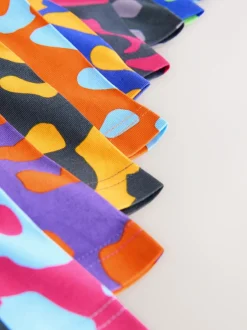 Next Imprimé camouflage coloré - Lot de 10 boxers (2-16ans) Best