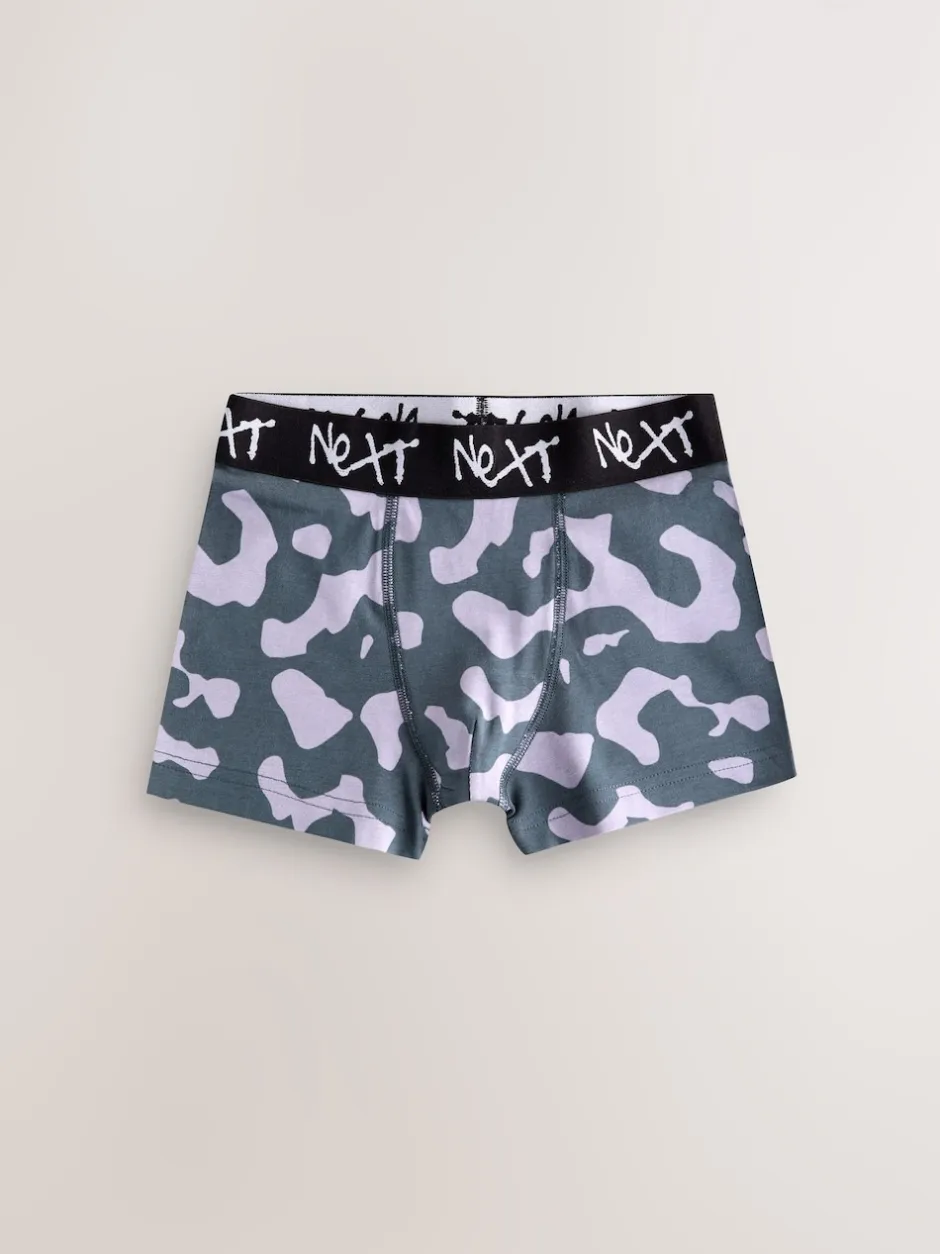Next Imprimé camouflage coloré - Lot de 10 boxers (2-16ans) Best
