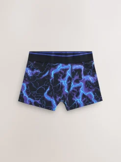 Next Imprimé éclair multicolore - Lot de 7 boxers (3-16ans) Sale