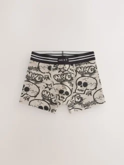 Next Imprimé crâne grafitti - Lot de 5 boxers (3-16ans) Sale