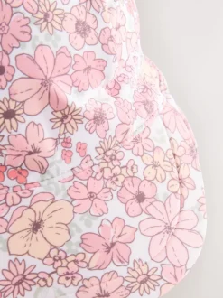 Next Imprimé Ditsy Fleuri Rose Corail - Chapeau de légionnaire de natation (3mths-10yrs) Sale