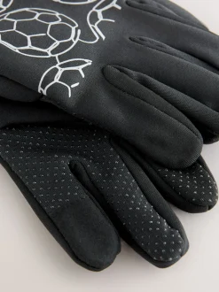 Next Imprimé football noir - Gants de sport (3-16 ans) Online