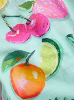 Next Imprimé fruits - Robe en coton à manches courtes (3mois8ans) Best