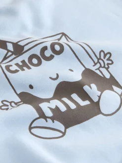 Next Imprimé lait bleu - Ensemble sweat et leggings (3 mois-7 ans) Discount