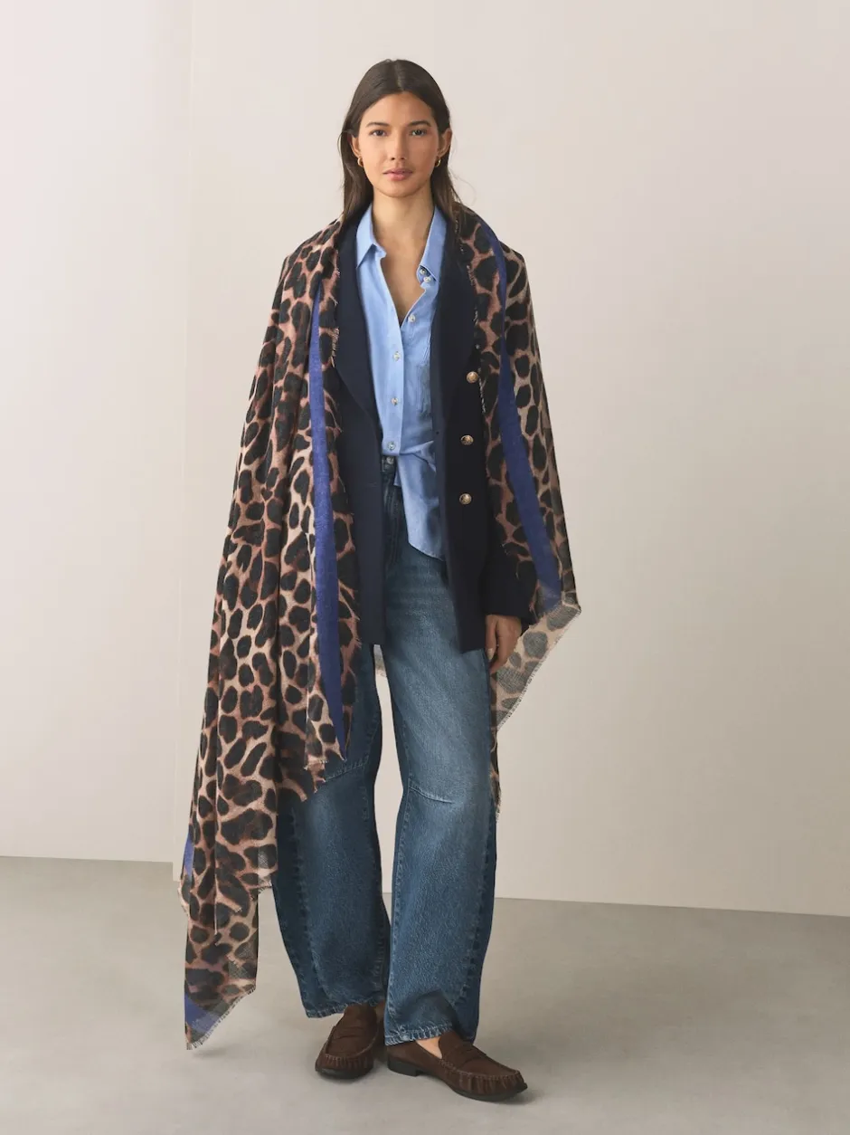 Next Imprimé Léopard - Écharpe légère Online