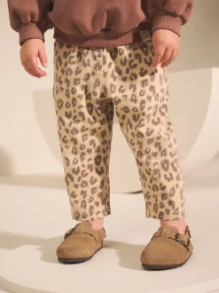 Next Imprimé Léopard - Jeans de maman (3mths-7yrs) New