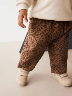 Next - Pantalon large à enfiler (3mois-7ans) Imprimé léopard fauve