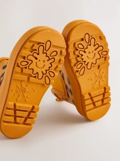 Next Imprimé léopard Jaune - Bottines en caoutchouc Online