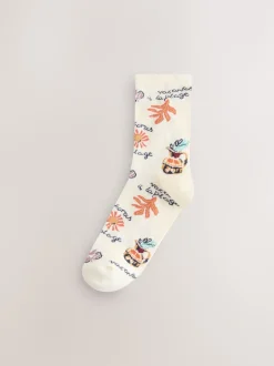 Next Imprimé Marakesh Mix - Paquet de chaussettes de cheville 5 Online