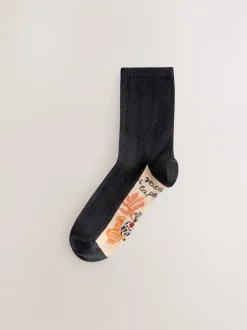 Next - Semelle intérieure Ankle Socks 5 Pack Imprimé Marakesh Mix