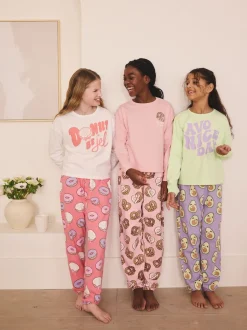 Next Imprimé slogan avocat - Lot de 3Joggings pyjama (3-16ans) New