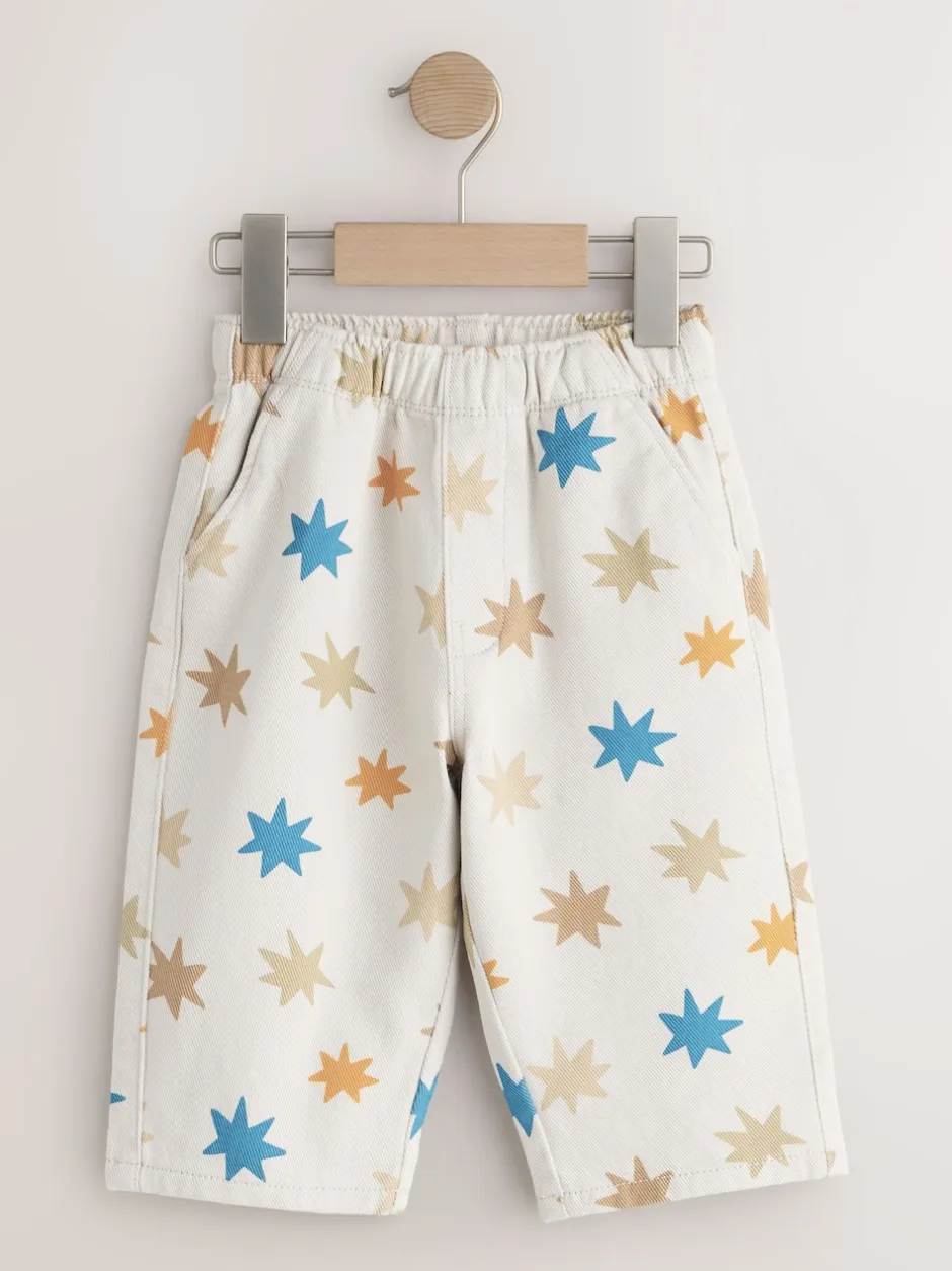 Next - Pantalon large à enfiler (3mois-7ans) Imprimé étoile multicolore Discount