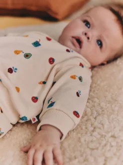 Next Imprimé Veg brillant - Ensemble sweat et jogging bébé (0mois2ans) (0mois2ans) Sale