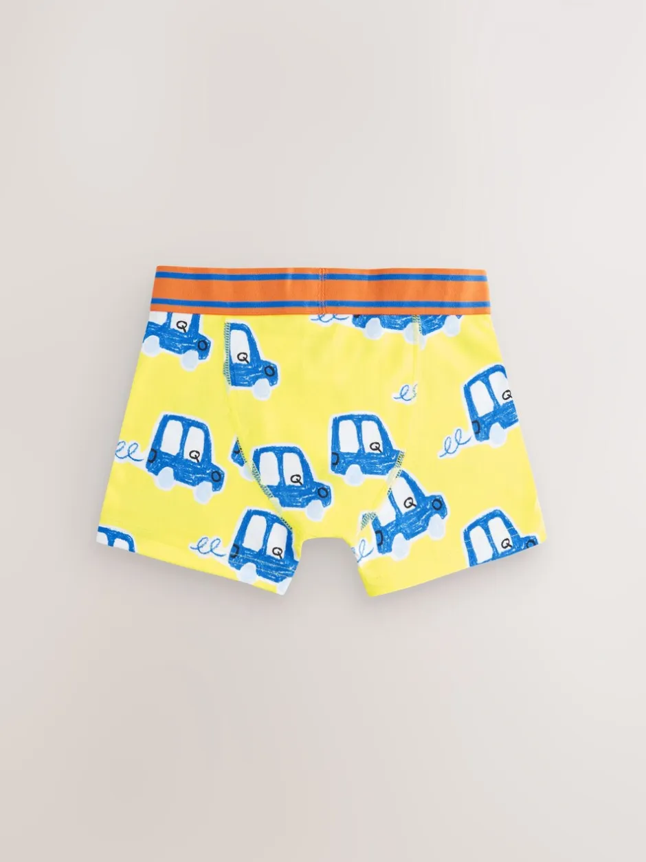 Next Imprimé voiture multicolore - Boxers 7 Pack (1.5-12ans) Outlet