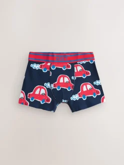 Next Imprimé voiture multicolore - Boxers 7 Pack (1.5-12ans) Outlet