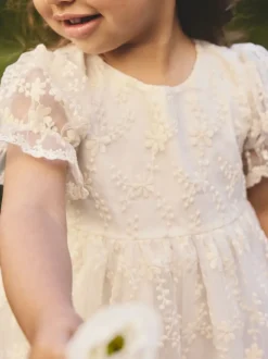 Next ivoire - Robe de bal brodée (3mois à8ans) Hot