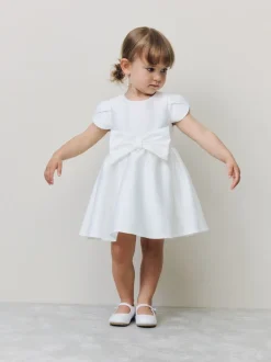 Next ivoire - Robe Filles avec nœud sur le devant (3mois -10ans) New