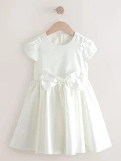 Next ivoire - Robe Filles avec nœud sur le devant (3mois -10ans) New