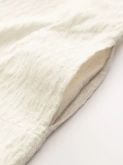 Next - Eid Kurta (3mths-16yrs) Jacqard texturé écru