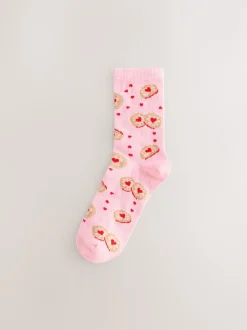 Next Jammy Cœur - Paquet de chaussettes de cheville 4 Sale