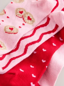 Next Jammy Cœur - Paquet de chaussettes de cheville 4 Sale