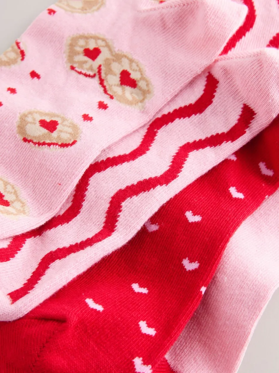 Next Jammy Cœur - Paquet de chaussettes de cheville 4 Sale