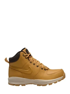 Nike Jaune - Boots en cuir Manoa Hot