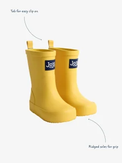 Jojo Maman Bébé Jaune - Bottes de pluie unies