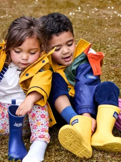 Jojo Maman Bébé Jaune - Bottes de pluie unies