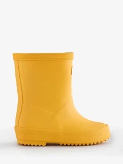 Hunter - Kids First Matte Wellies Jaune Discount