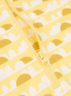 KIDLY by MORI Jaune - Combinaison Sunsafe à manches 3/4 Hot